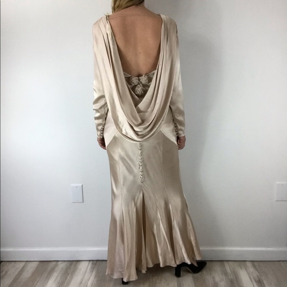 VINTAGE Casadei Lillie Rubin Hollywood Glam Gown - Picture 5 of 16
